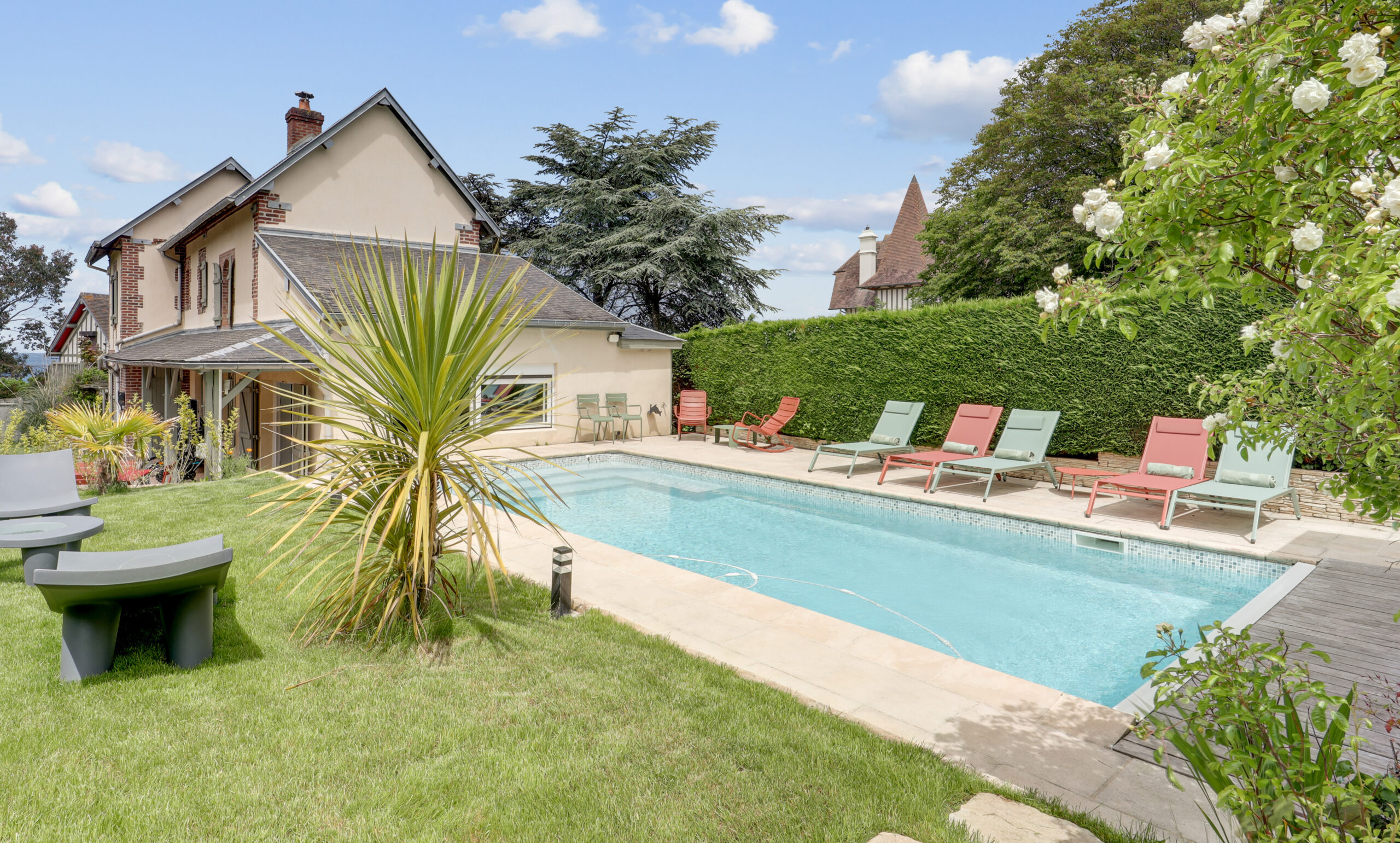 Villa Piscine Deauville Hermitage